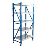 Стеллаж мобильный СТ-4 200x120x900 5 полок