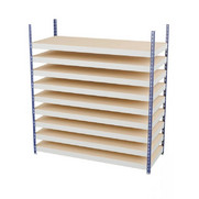 Стеллаж Профи SB 200x183x76 9 полок (фанера)